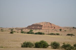 تعطیلی محوطه جهانی چغازنبیل به علت افزایش خطر صاعقه