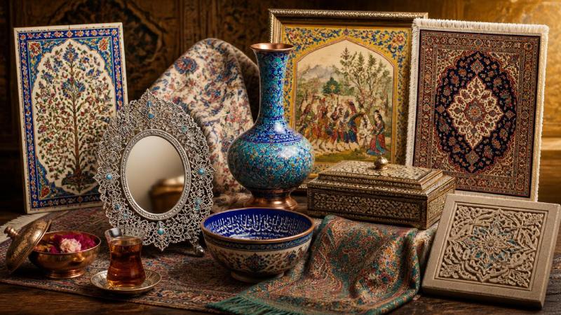 کاهش گردشگران و محدود شدن بازار فروش صنایع دستی